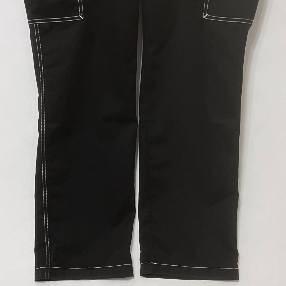 True Religion Brand Jeans Cargo Pants‎ Jet Black Men Size 34X32 New - Picture 16 of 16